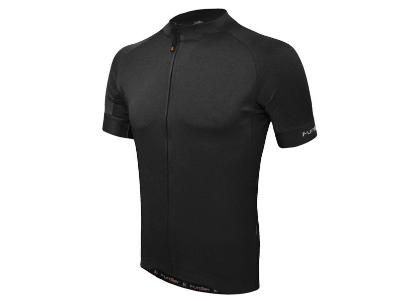 Funkier Airflow Gents Active S/S Jersey in Black click to zoom image