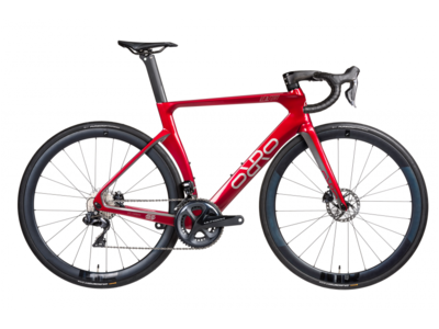 ORRO Venturi STC Ultegra Di2 Tailor Made M Red/Silver  click to zoom image