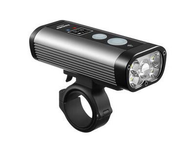 Ravemen PR2400 USB Rechargeable DuaLens Front Light with Remote in Grey/Black (2400 Lumens)