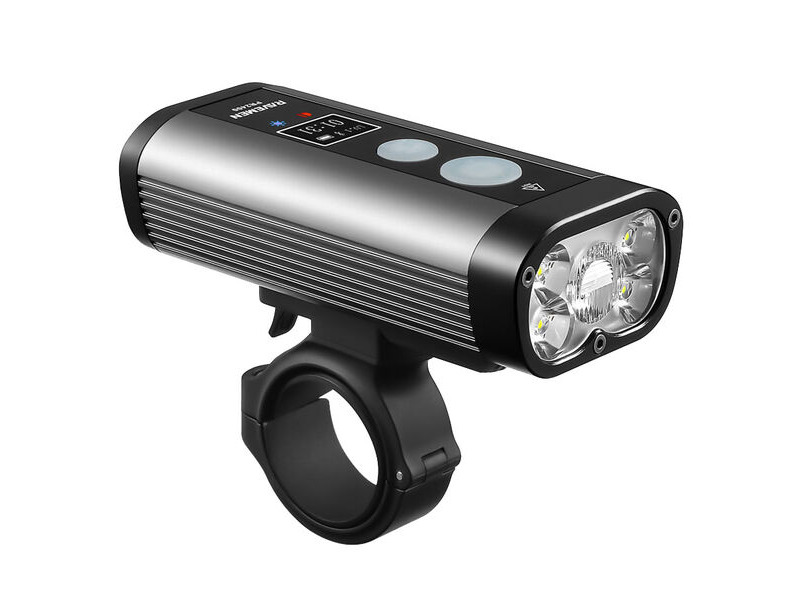 Ravemen PR2400 USB Rechargeable DuaLens Front Light with Remote in Grey/Black (2400 Lumens) click to zoom image