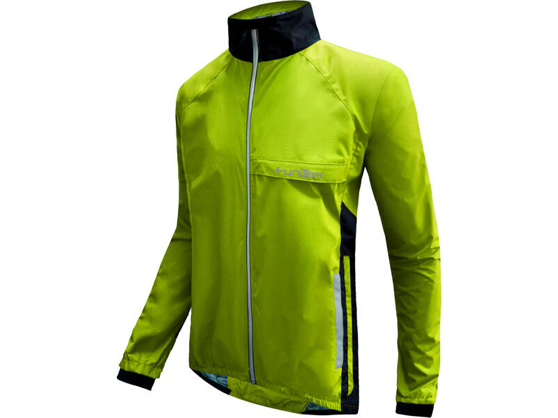 Funkier Attack WJ-1327 Gents Waterproof Jacket in Yellow click to zoom image