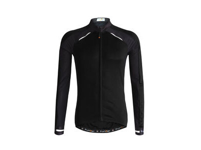 Funkier Talana Gents Active Long Sleeve Jersey (J-730-LW) Medium Black  click to zoom image