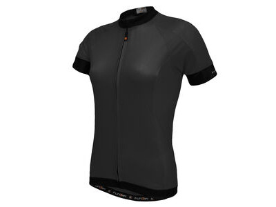 Funkier Ibera Ladies Active S/S Jersey in Black