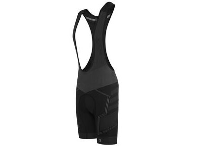 Funkier Potenza BS-6005-C14 "Seamless-Tech" Bib Shorts in Black/Grey