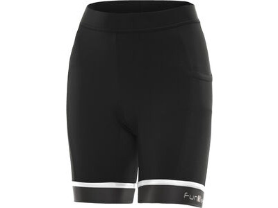 Funkier Abara Ladies 11 Panel Shorts (C13 Pad) in Black