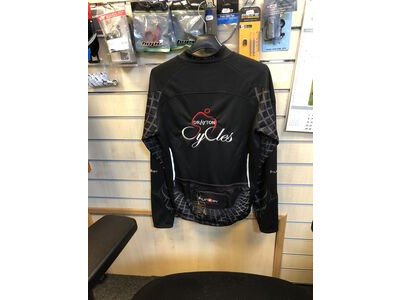 Funkier Gents Thermal Jersey Large Black  click to zoom image