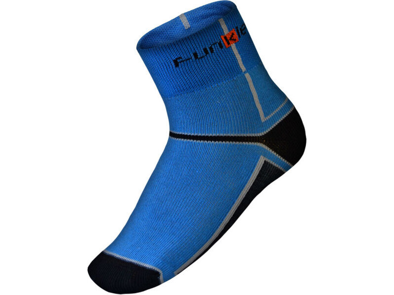 Funkier Lorca SK-44 Winter Thermo-lite Socks in Blue/Black click to zoom image