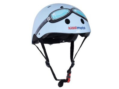 Kiddimoto Blue Goggle Helmet
