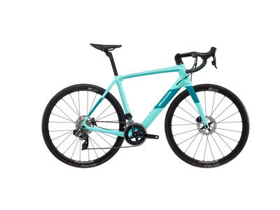 Bianchi Infinito - Rival eTap AXS 12 Speed 47 CELESTE CK16/DARK TURQUOISE  click to zoom image